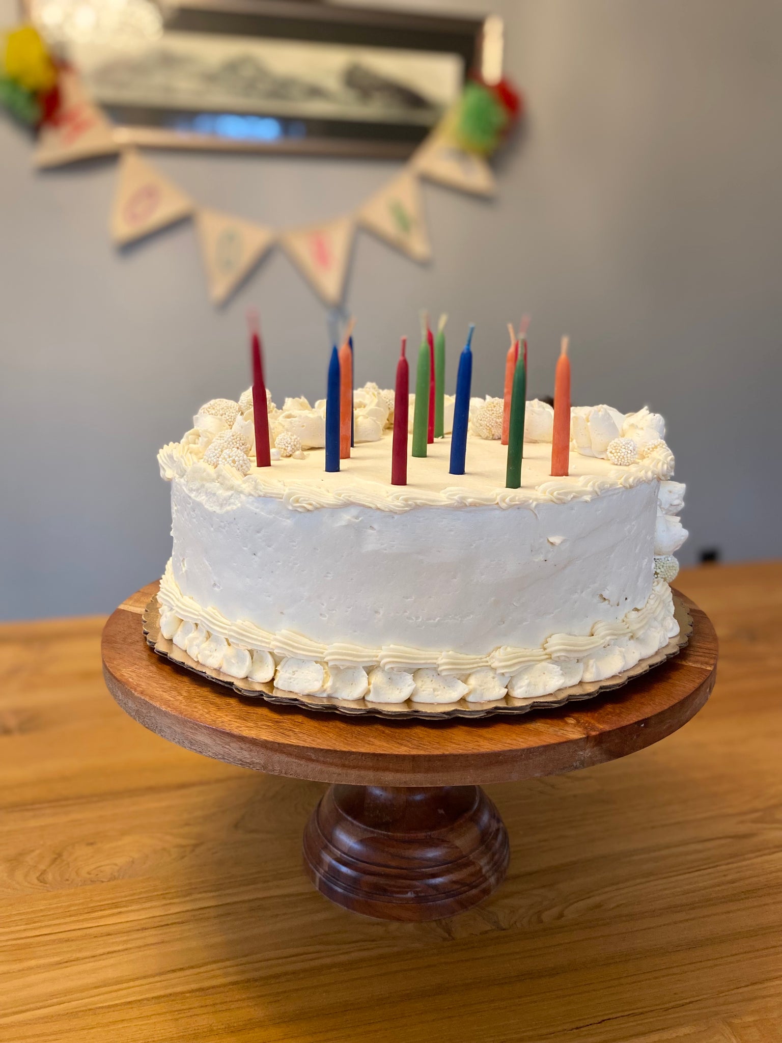 Beeswax Birthday Candles