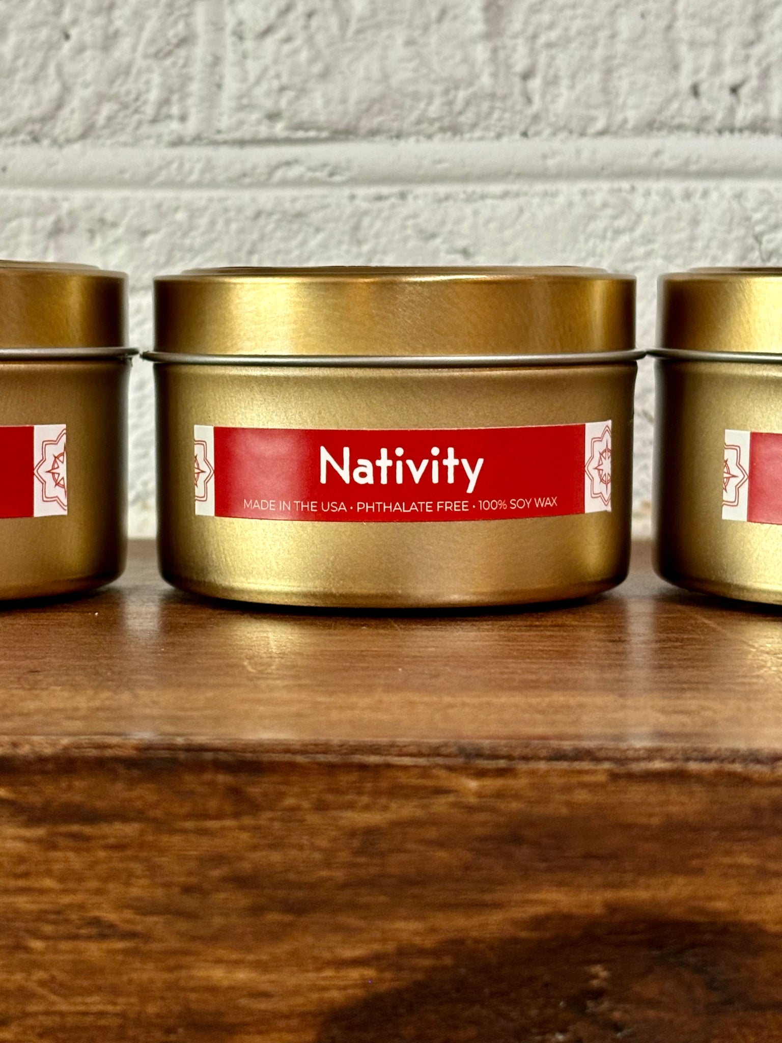 Nativity Travel Candles (Set of 3)