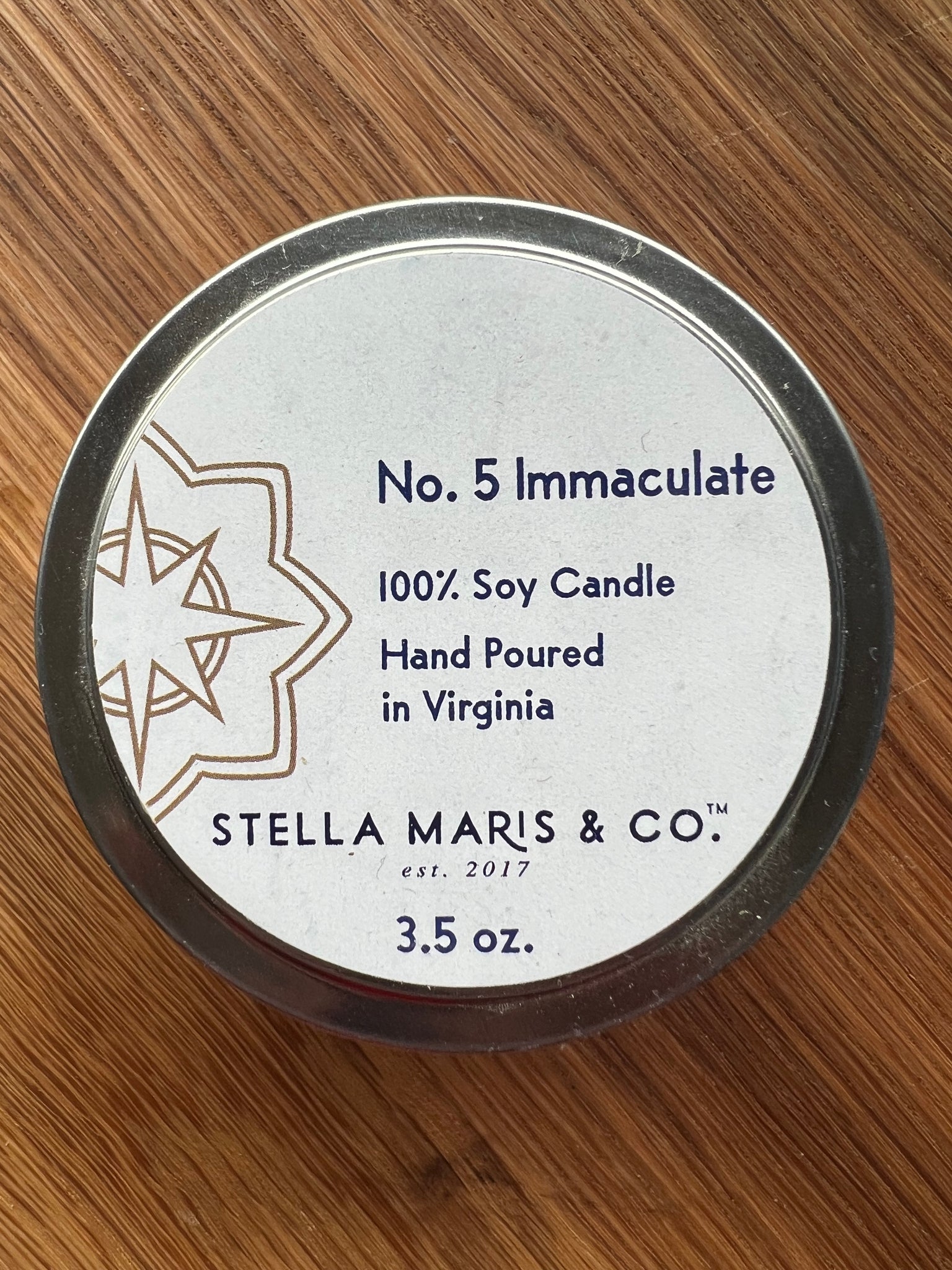 Stella Maris & Co. Travel Candles